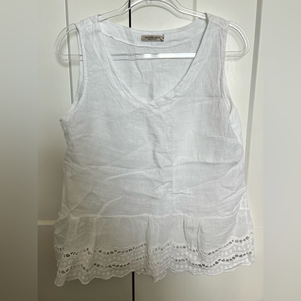 Valentina Naldi Linen Tanktop